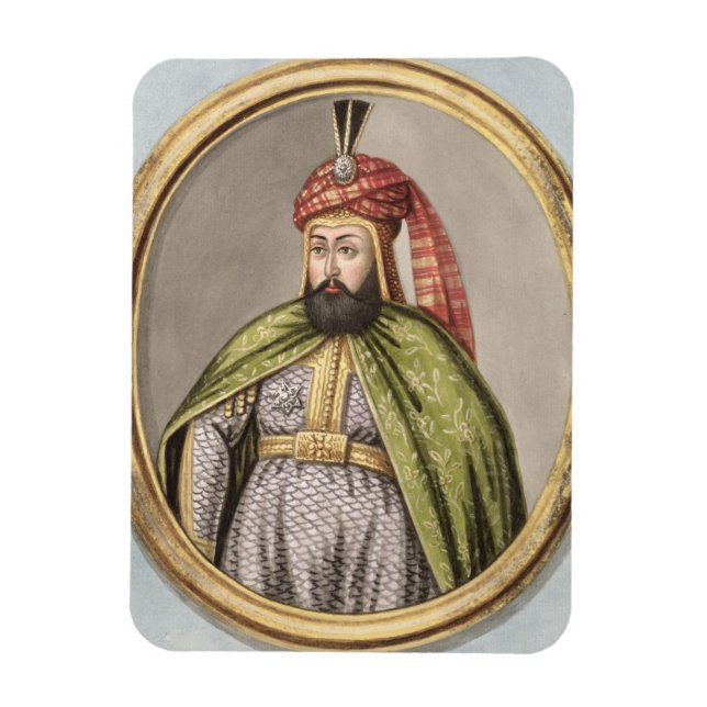 Amurath (Murad) IV (1612-40) Sultan 1623-40, from Magnet (Vertical)