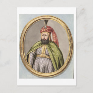 Amurath (Murad) IV (1612-40) Sultan 1623-40, from Postcard