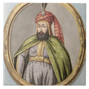 Amurath (Murad) IV (1612-40) Sultan 1623-40, from Tile