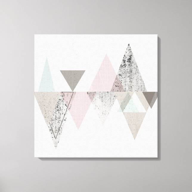 Amuse II | Geometric Modern Canvas Print (Front)
