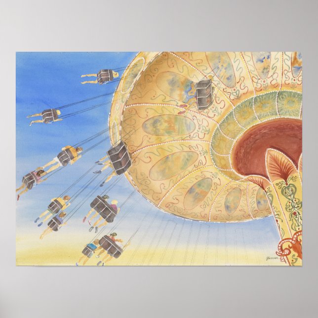 amusement ride poster (Front)