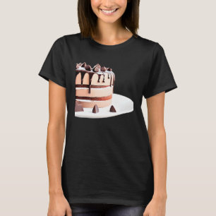 amusing Chocolate Cake Foodie T-Shirt