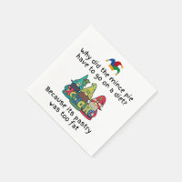 Amusing Fat Mince Pie Joke