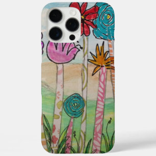 Amusing Flowers and Stems iPhone 16 Pro Max Case