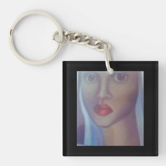 Amy B. From an original work of art emPOWER Key Ring