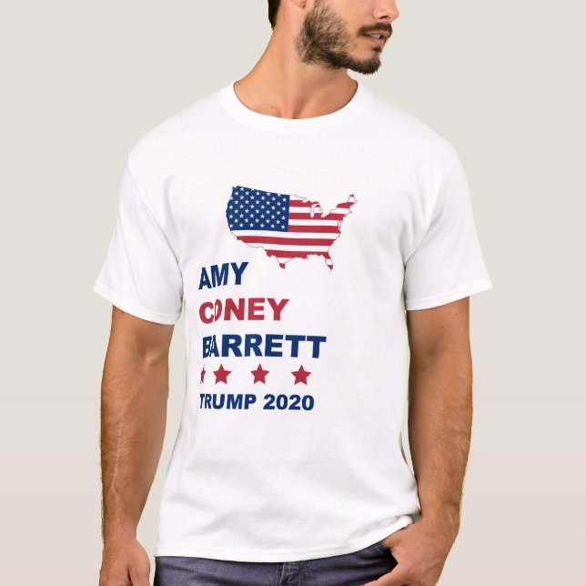AMY CONEY BARRETT & TRUMP 2020 T-SHIRT (Front)