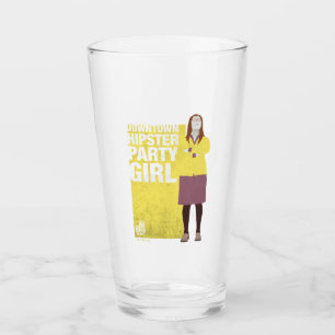 Amy   Downtown Hipster Party Girl Glass