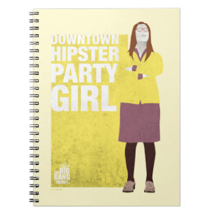 Amy   Downtown Hipster Party Girl Notebook