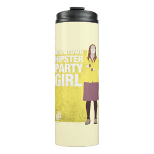 Amy   Downtown Hipster Party Girl Thermal Tumbler