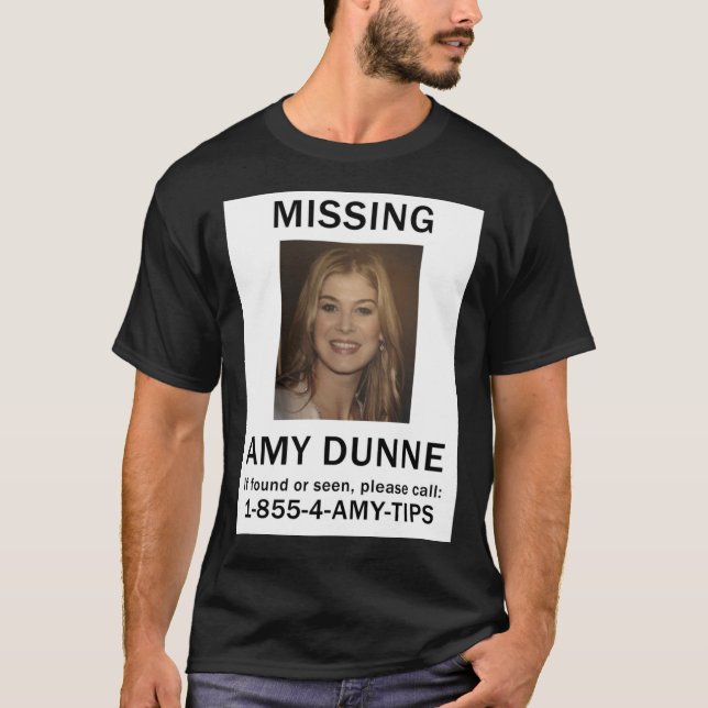 Amy Dunne Missing Poster Essential T-Shirt (Front)