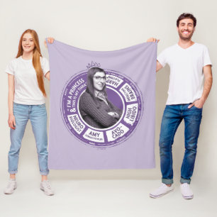 Amy Farrah Fowler Info Graphic Fleece Blanket
