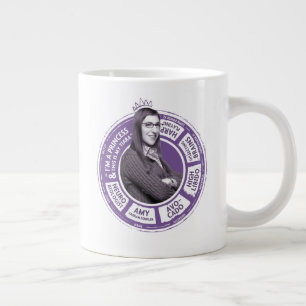 Amy Farrah Fowler Info Graphic Large Coffee Mug