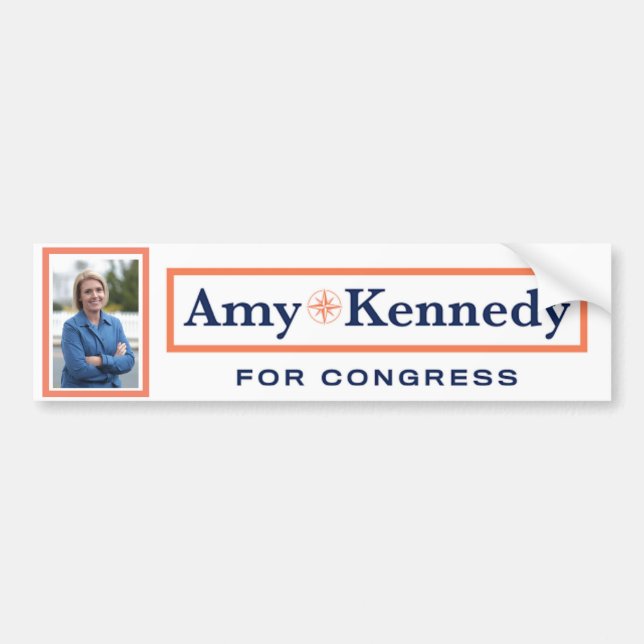 Amy Kennedy for Congress 2020 Bumper Sticker (Front)