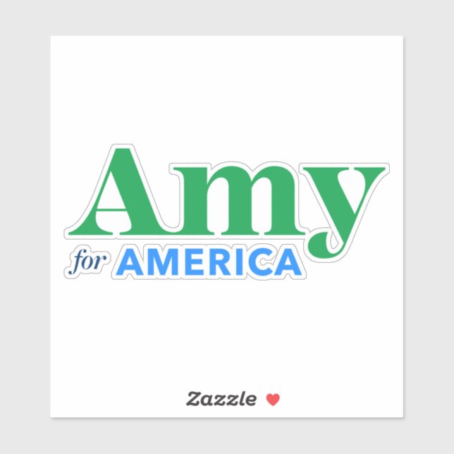 Amy Klobuchar 2020 Amy for President (Sheet)