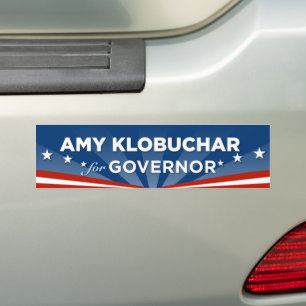Amy Klobuchar for Minnesota Governor Bumper Sticker