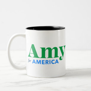 Amy Klobuchar for President 2020 Two-Tone Coffee Mug