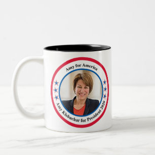 Amy Klobuchar Two-Tone Coffee Mug