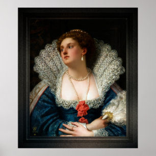 Amy Robsart by William Frederick Yeames Poster