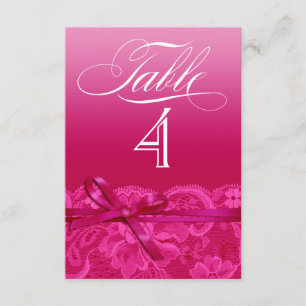 Amy Table Card-4 Invitation