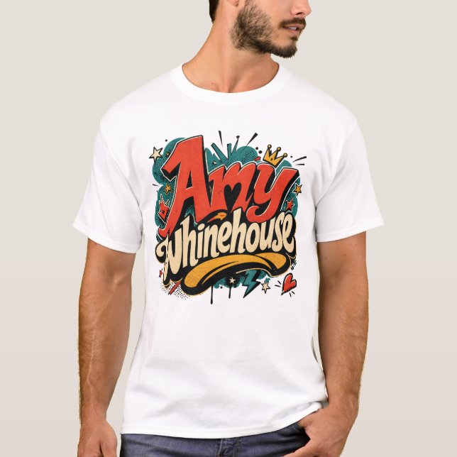 Amy Whinehouse T-Shirt (Front)