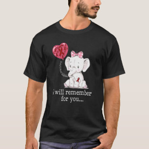 Amyloidosis Awareness Elephant T-Shirt