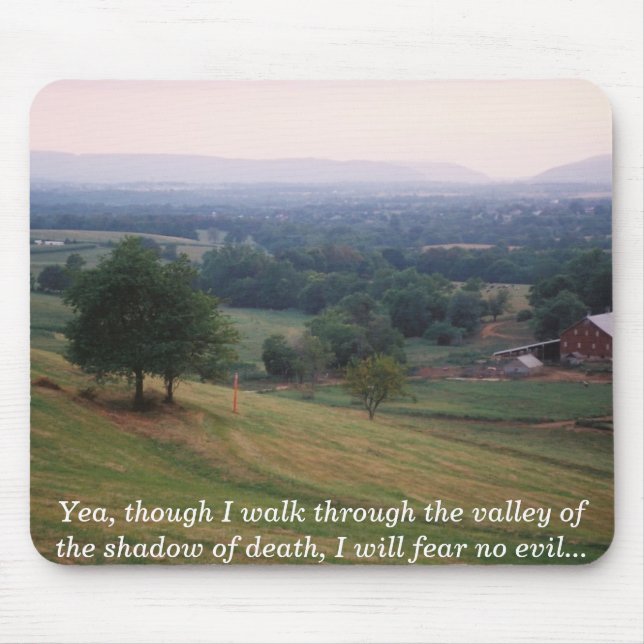 Amyloidosis Awareness - Walk through the valley Mouse Mat (Front)