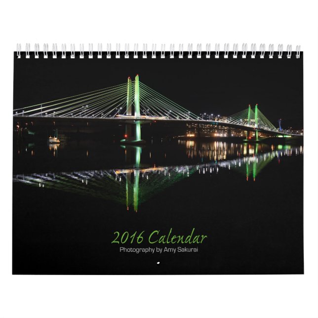Amy's 2016 Photo Calendar (Cover)