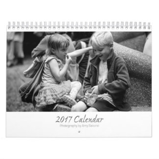 Amy's 2017 Monochrome Photo Calendar
