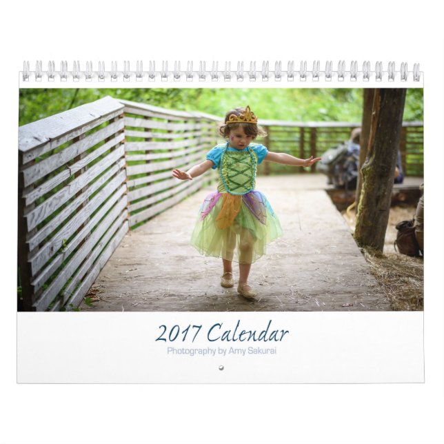 Amy's 2017 Photo Calendar (Cover)