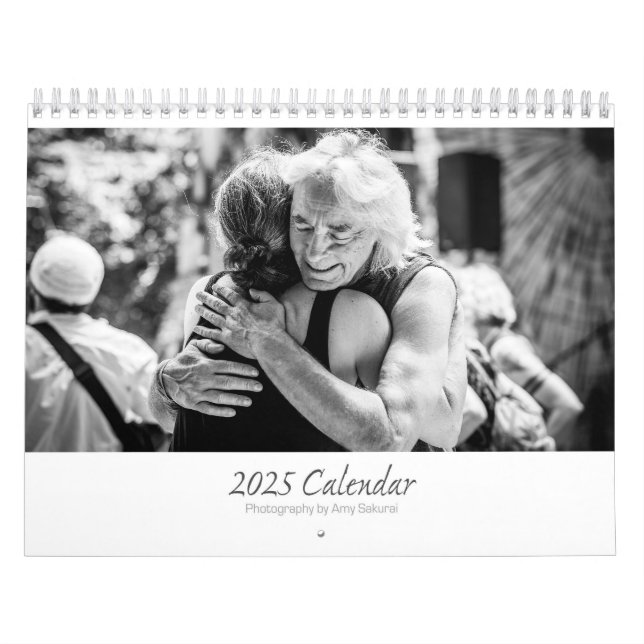 Amy's 2025 Monochrome Photo Calendar (Cover)