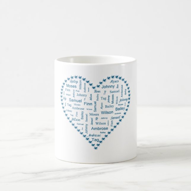 Amy's Book Boyfriends Coffee Mug (Center)