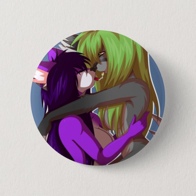 AmyxAlice button (Front)