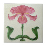 AN058 Art Nouveau Reproduction Antique Tile<br><div class="desc">Historical antique tile reproduced on a smooth surface 4.25" or 6" ceramic tile. Perfect for interior tile wall accents, backsplashes, fireplace surrounds, bathroom and showers walls, kitchens and craft projects. Not intended for outdoor use. Our tiles are copies of costly authentic original antique tiles. Suggestion: Order one tile to review...</div>