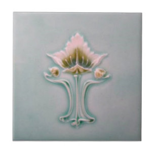AN079 Art Nouveau Reproduction Antique Tile