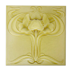 AN112 Art Nouveau Reproduction Antique Tile