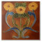 AN119 Art Nouveau Reproduction Antique Tile
