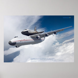 An-225 Mriya & Buran: Aviation Legend Poster
