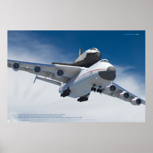 An-225 Mriya & Buran: Space Legends Poster