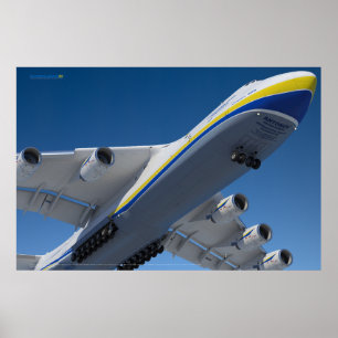 An-225 Mriya: World's Largest Aircraft 3D Poster
