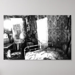 An Abandoned house in Texas Poster