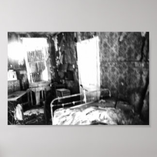 An Abandoned house in Texas Poster