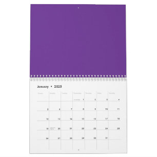An abstract blend of vibrant purple and pink hues  calendar