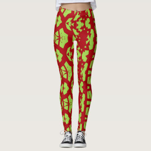 An abstract colourful"Ratti_Creative_Arts" Legging