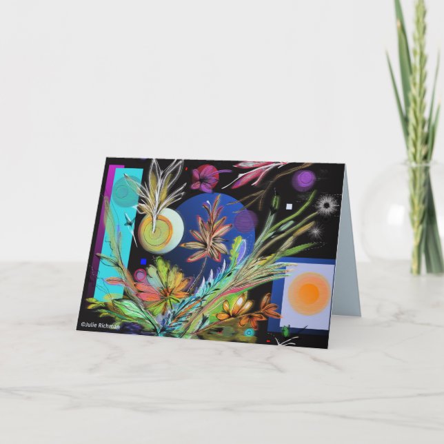 An Abstract Emotional Sympathy Card (Front)