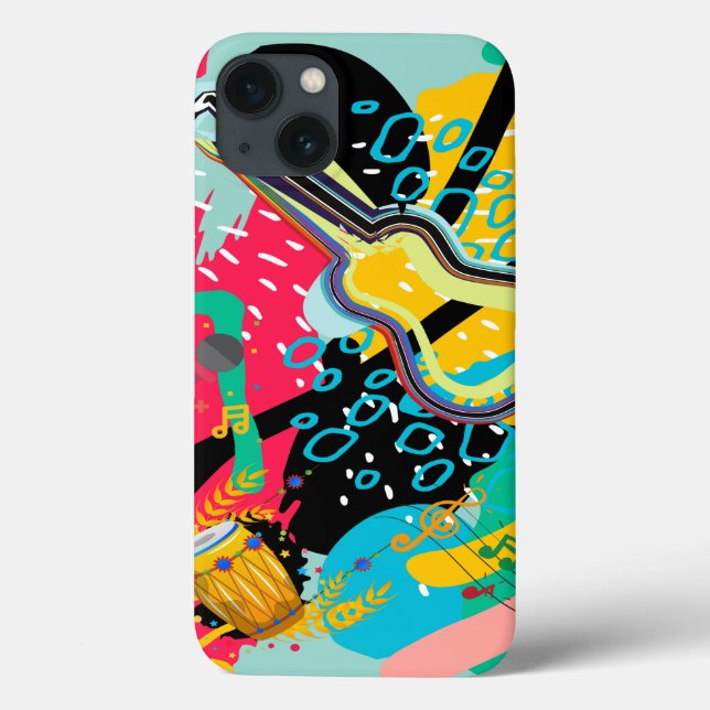An Abstract Musical Blend Case-Mate iPhone Case (Back)