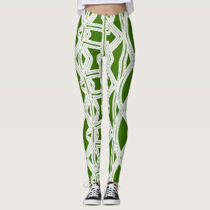 An abstract "Ratti_Creative_Arts" Leggings