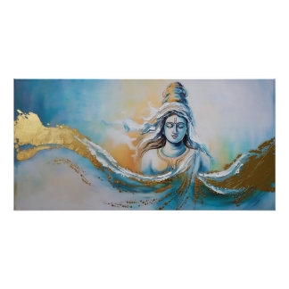 An Abstract Tribute to Goddess Gayathiri  Poster