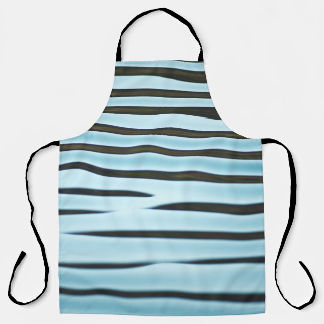 An abstract wave ripple background made from water apron (Front)