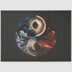 An Abstract Ying Yang Series Design 11 Tissue Paper