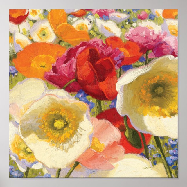 An Abundance of Flowers Poster (Front)